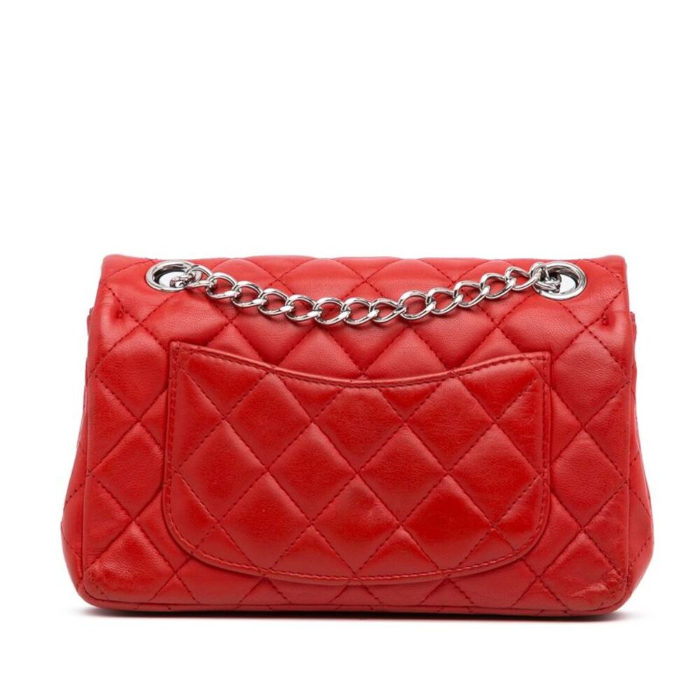 Chanel New Mini Rectangular Classic Lambskin Sing… - image 3